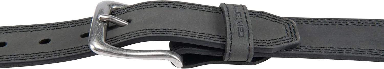 Carhartt Men's Casual Leather Triple Stitch Belts