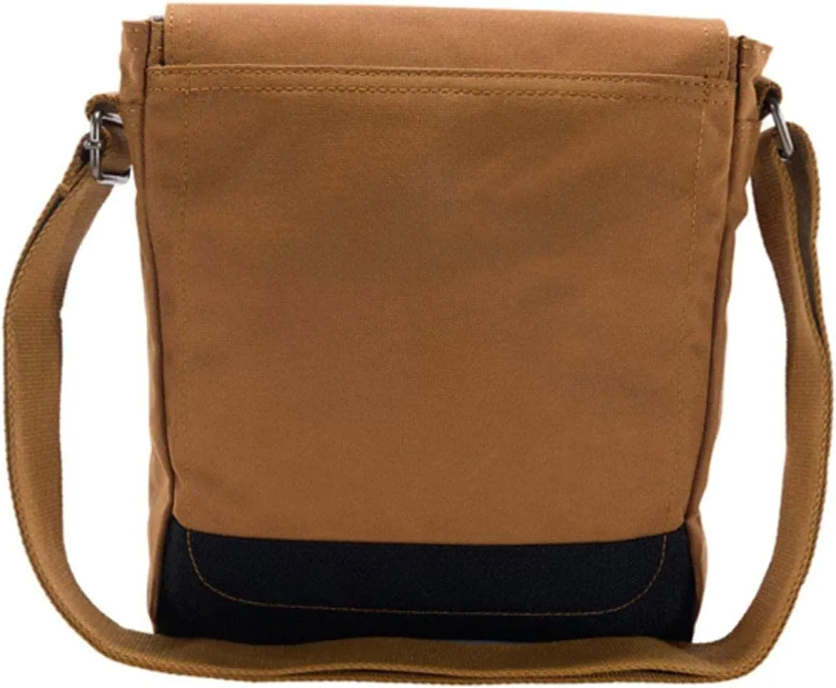 Carhartt Women's Crossbody Snap Bag Durable Adjustable Crossbody Bag with Flap Over Snap Closure