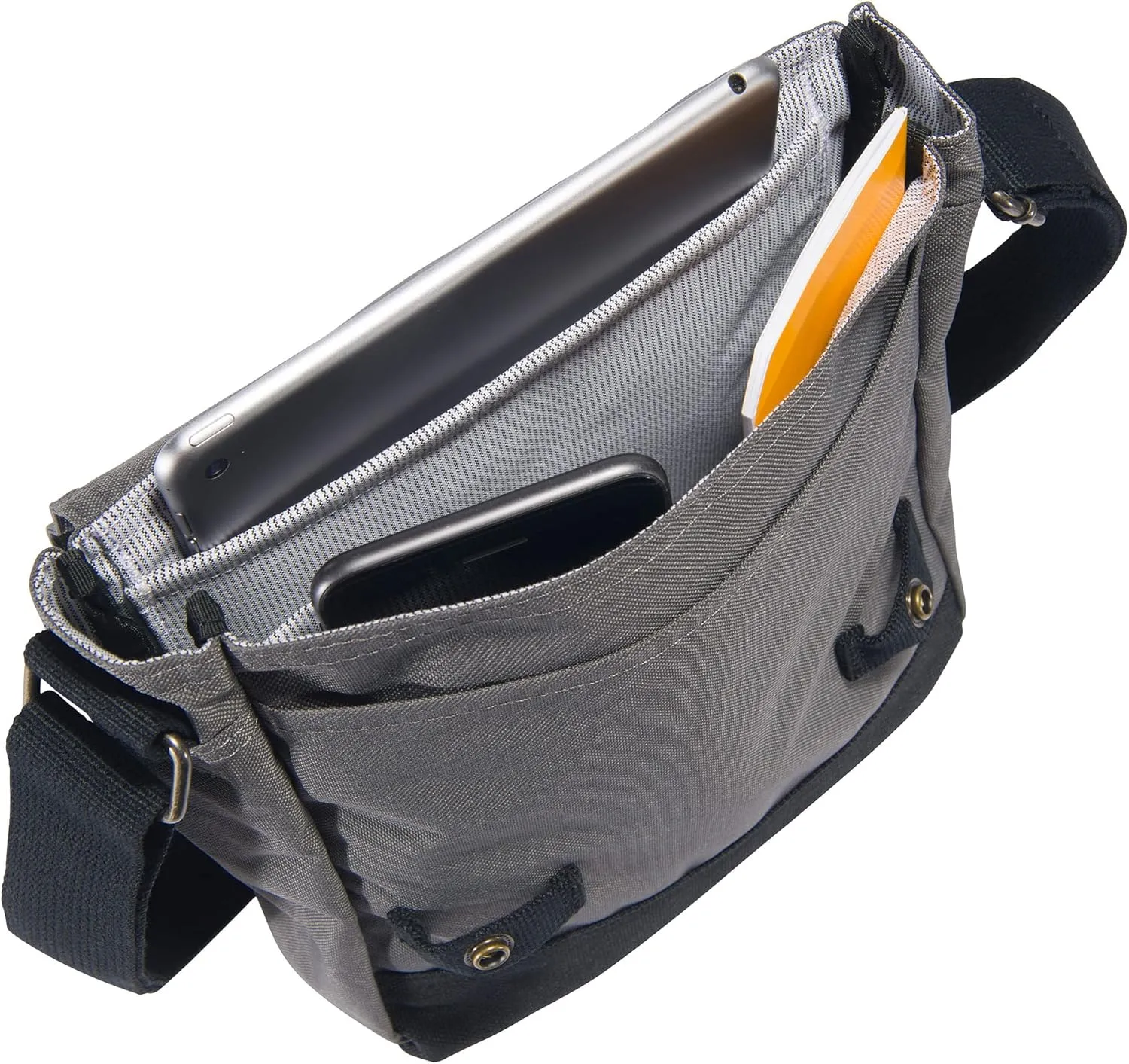 Carhartt Women's Crossbody Snap Bag Durable Adjustable Crossbody Bag with Flap Over Snap Closure