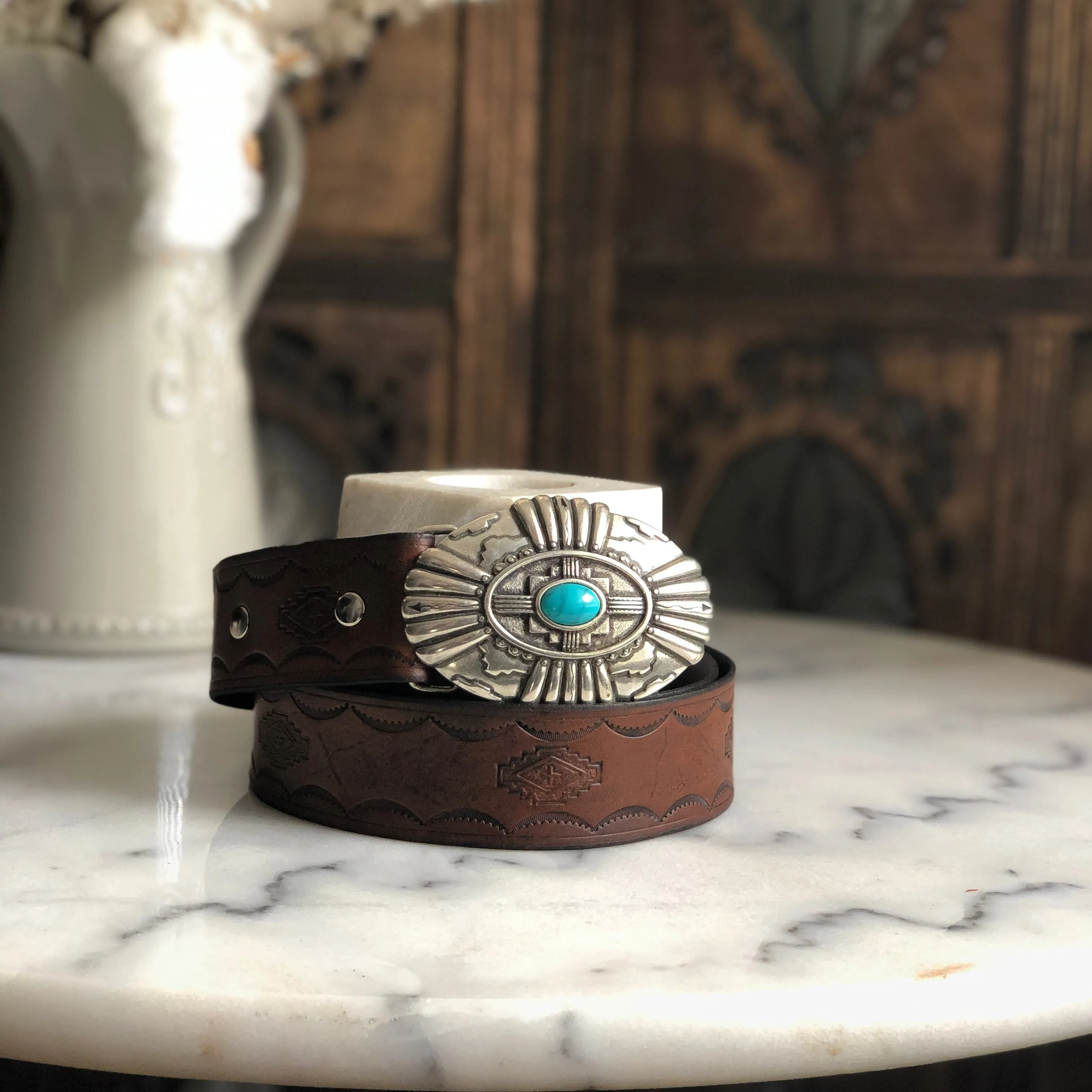 Cassidy - Belt Vintage Brown