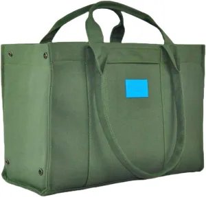 Casual Canvas Tote Bag in two sizes. Heavy Duty, Travel, Beach, Camping and everyday office size as well.