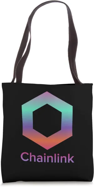 Chainlink LINK Cryptocurrency Logo Image Tote Bag