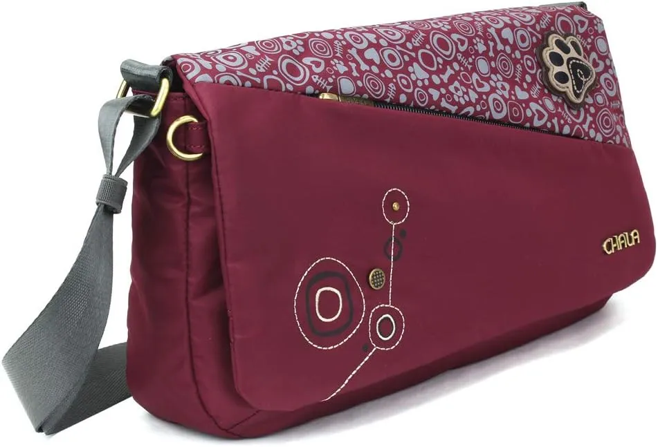 CHALA CV-Envoy Messenger Bag - Women RFID Crossbody Messenger Bag with Adjustable Strap -