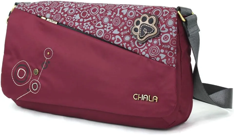 CHALA CV-Envoy Messenger Bag - Women RFID Crossbody Messenger Bag with Adjustable Strap -