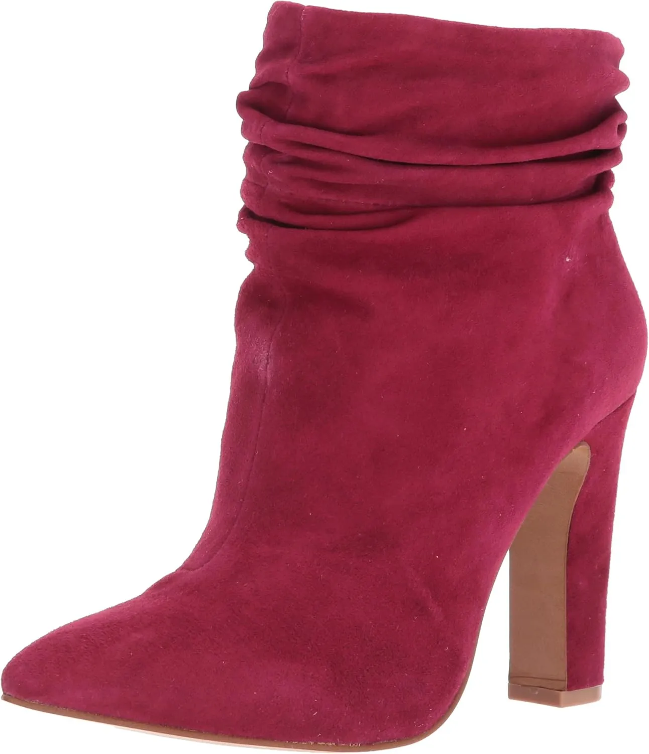 Chinese Laundry Kristin Cavallari Women's Kane Ankle Bootie, red Suede, 7.5 M US