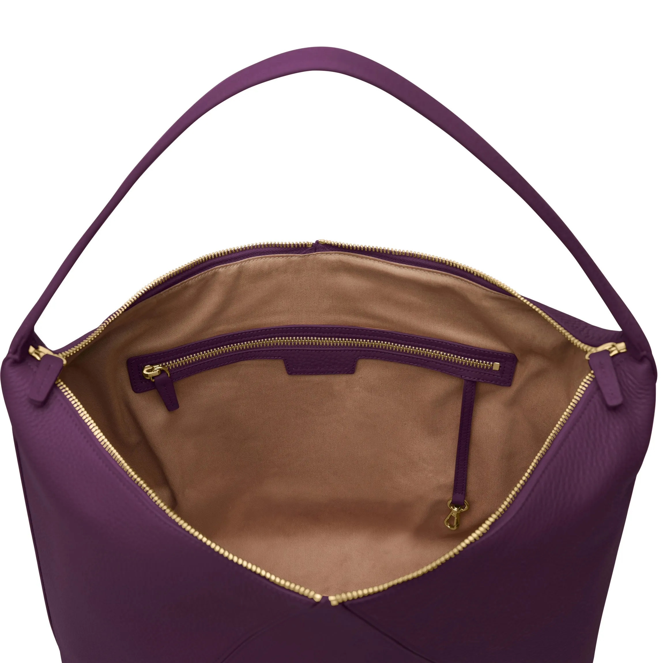 Ciera Maxi Hobo Deep Plum
