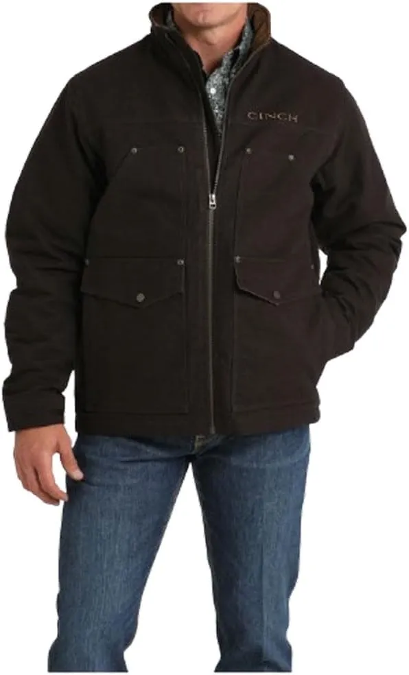Cinch Men's Conceal Carry Brown Canvas Jacket