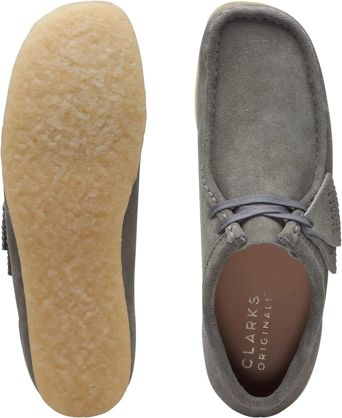 Clarks Wallabee Grey Suede (26170535)