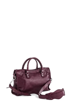 Classic City M Wine with Silver Hardware
