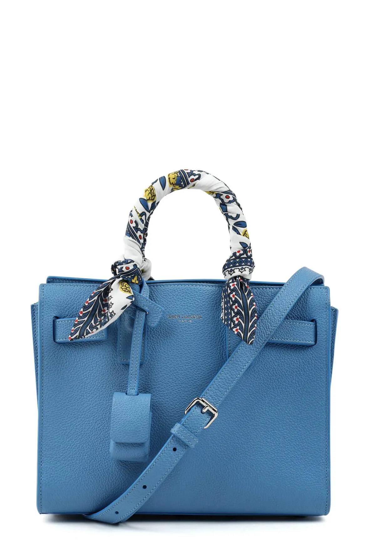 Classic Nano Sac De Jour Baby Blue with Handle Wraps