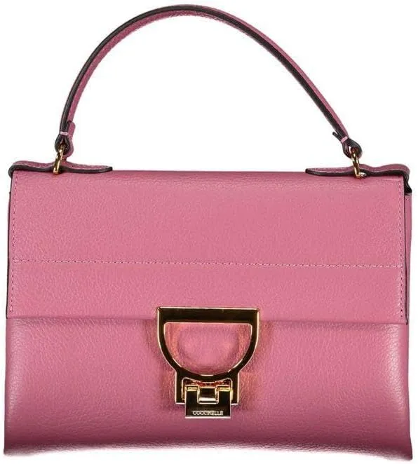 Coccinelle Pink Leather Women's Handbag
