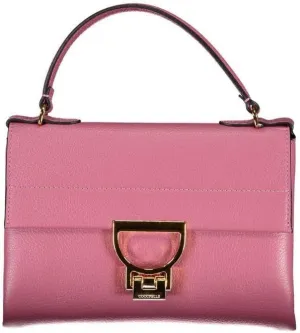 Coccinelle Pink Leather Women's Handbag