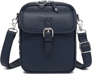 Collaborate Crossbody Leather Bag for Women - Urvashi Crossbody Genuine Leather Bag, Collaboraten1 Purse, Card Slots