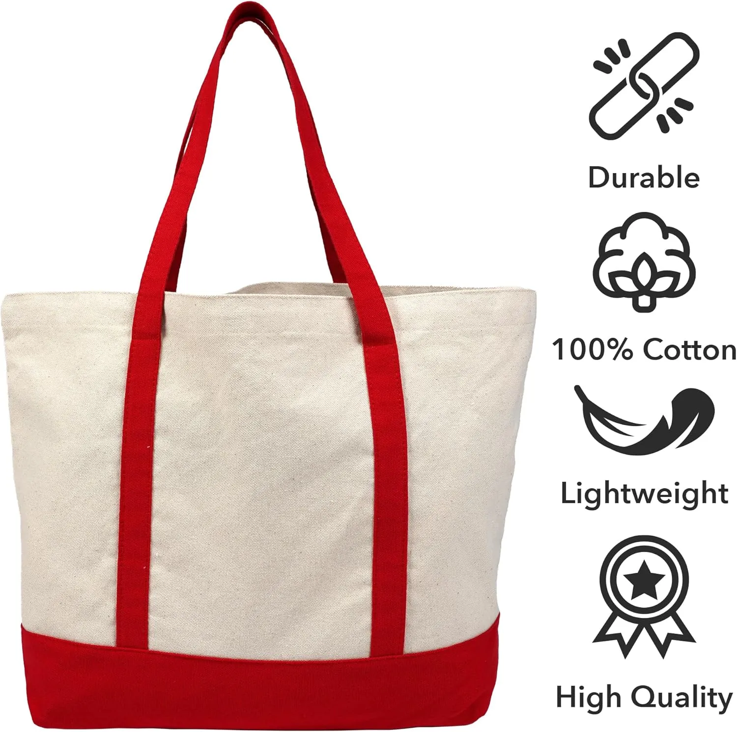 Collegiate Alumni Seal Canvas Tote Bag With External Pocket, Reusable Shoulder Bag for Shopping, Beach