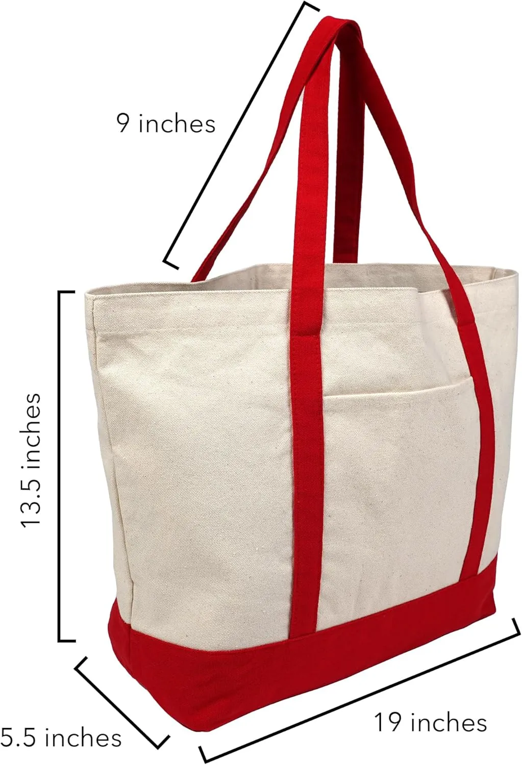 Collegiate Alumni Seal Canvas Tote Bag With External Pocket, Reusable Shoulder Bag for Shopping, Beach