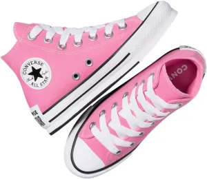 Converse Chuck Taylor All Star EVA Lift Platform Sketch Big Kids High Top Sneaker (Pink/White/Black, US Footwear Size System, Big Kid, Numeric, Medium, 6.5)