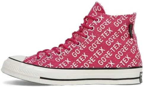 Converse Unisex Chuck 70 Gore-TEX Canvas High Top Pink/Egret 6.5 Men/Women 8.5