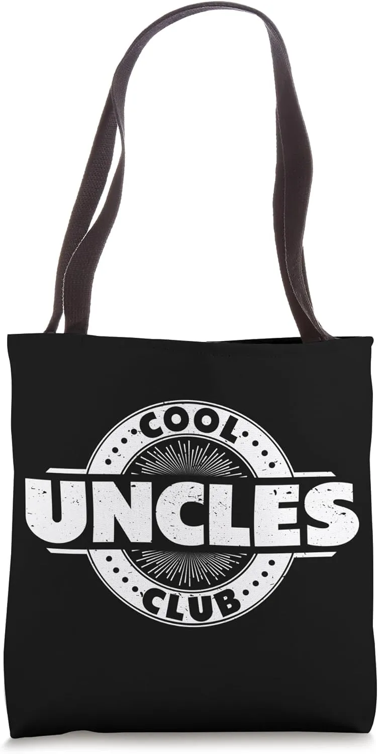 Cool Uncles Club Exclusive Membership Logo Tote Bag