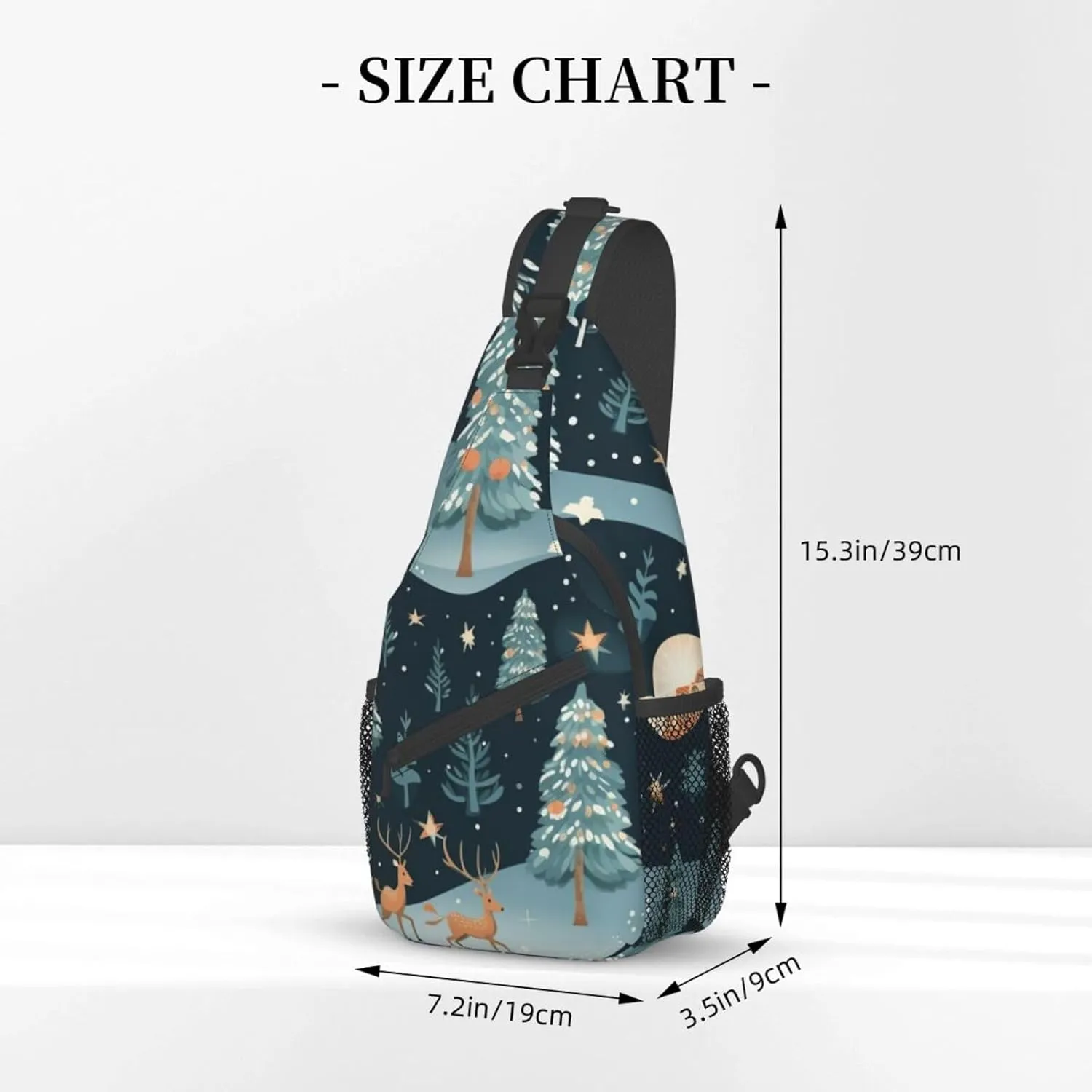 Couple Parrots Olive Crossbody Bag Chest Shoulder Bag Small Casual Backpack Suitable For Women Men Hiking