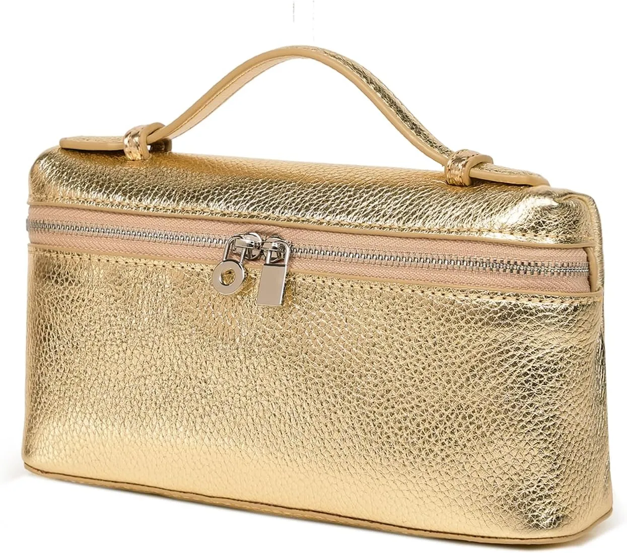 Crossbody Bag for Women, Small Top-Handle Leather Purse Designer Trendy Shoulder Bag Luxury Pouch