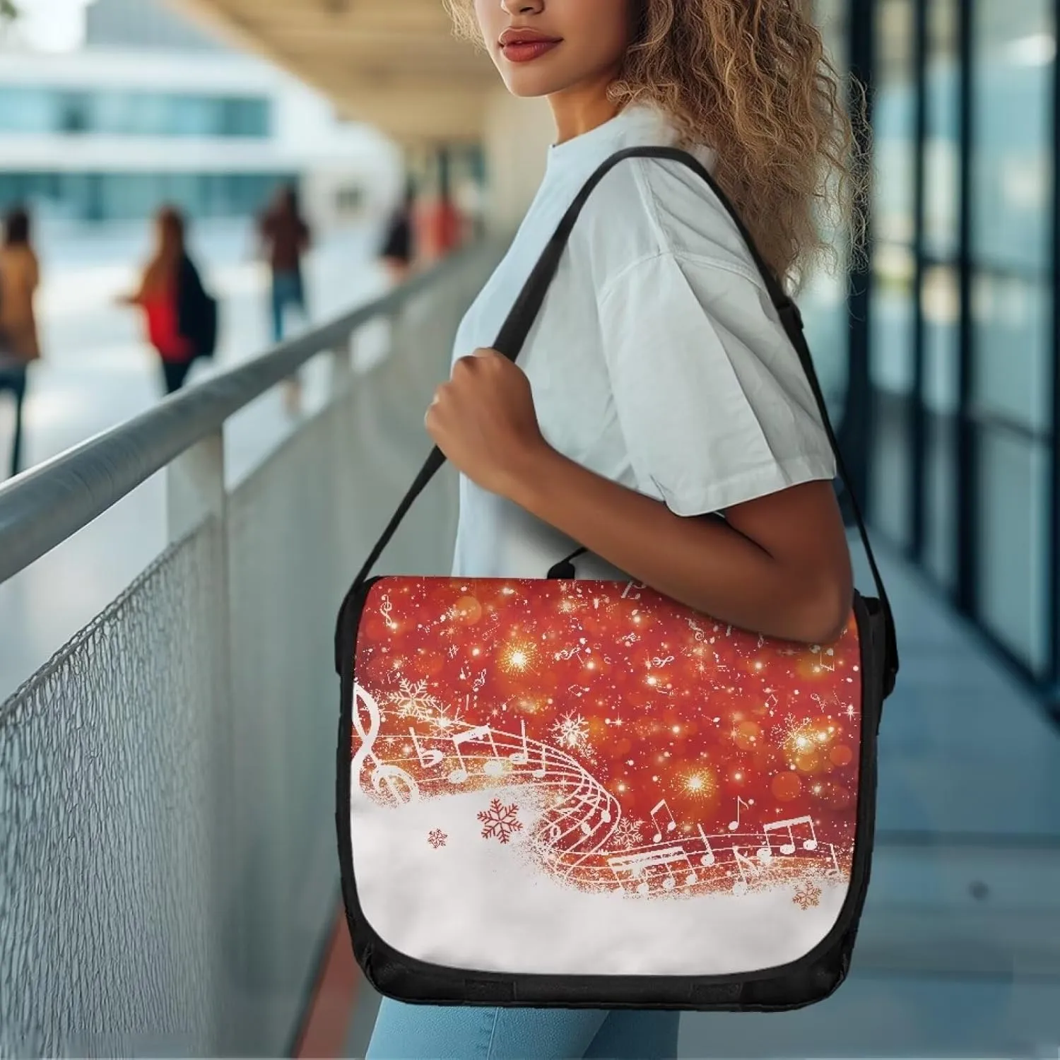 Crossbody Bags for Women Men Large Over the Shoulder Purses and Flap Cross Body Handbags with Side Pocket