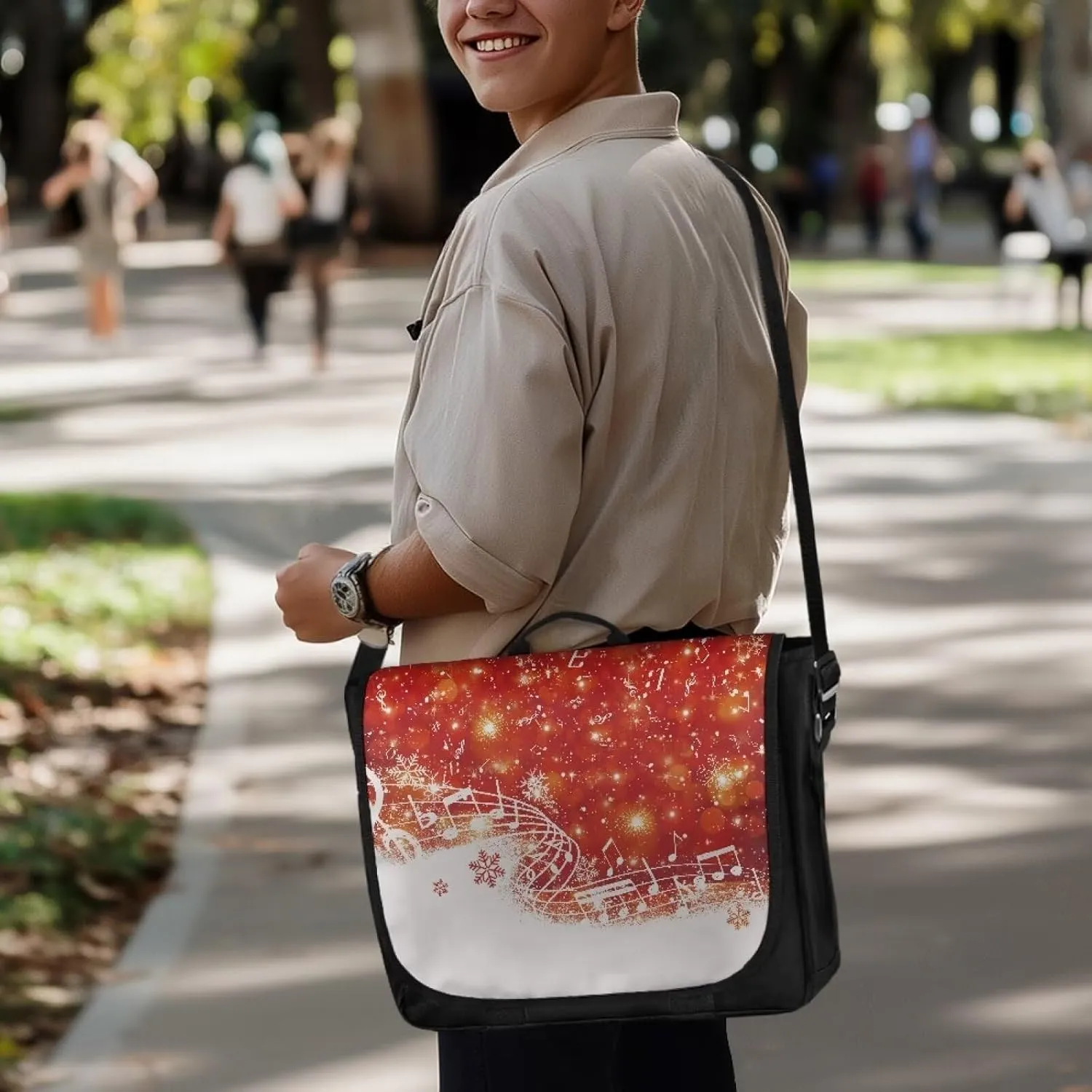 Crossbody Bags for Women Men Large Over the Shoulder Purses and Flap Cross Body Handbags with Side Pocket