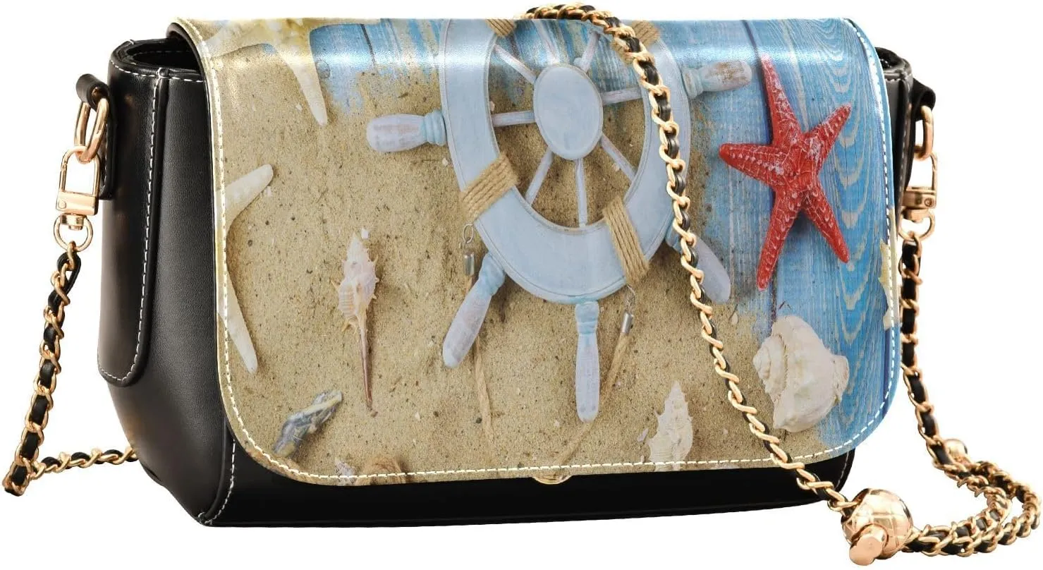 Crossbody Bags for Women Trendy Women's Black Shoulder Bag Small PU Leather Flap Cross Body Bag Handbags