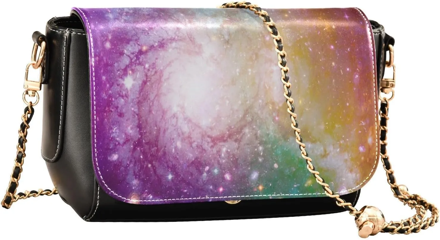 Crossbody Bags for Women Trendy Women's Black Shoulder Bag Small PU Leather Flap Cross Body Bag Handbags