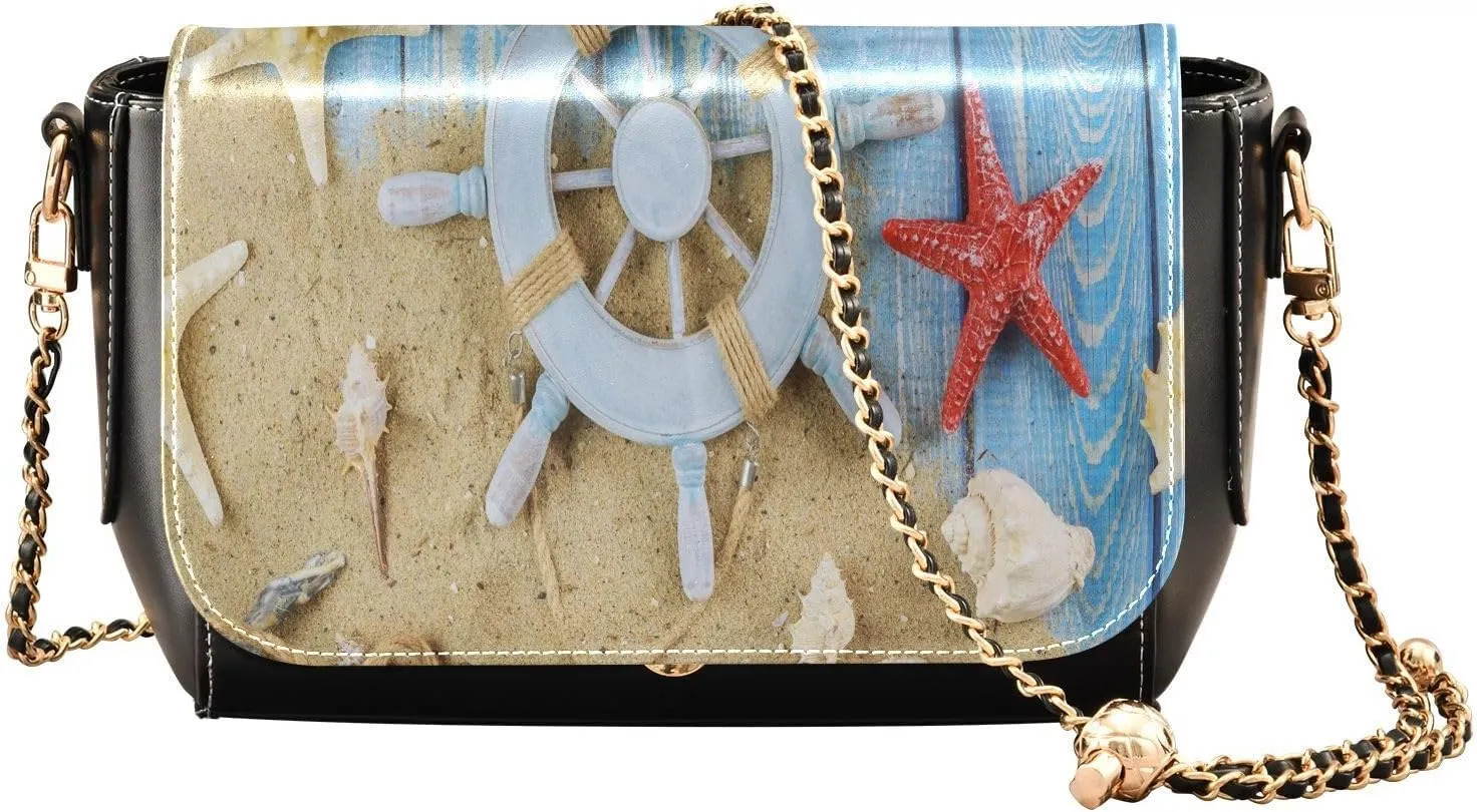 Crossbody Bags for Women Trendy Women's Black Shoulder Bag Small PU Leather Flap Cross Body Bag Handbags