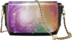 Crossbody Bags for Women Trendy Women's Black Shoulder Bag Small PU Leather Flap Cross Body Bag Handbags