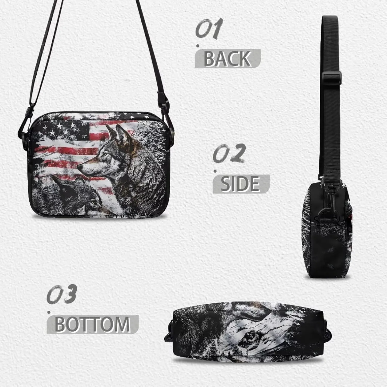 Crossbody Purses for Women with Adjustable Strap for Daliy Use