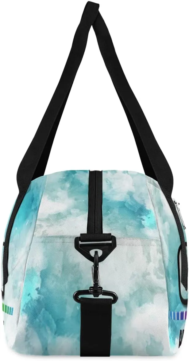 Custom Kids Duffel Overnight Bag Personalized Your Name or Text Kids Duffel Bag for Girls Boys Customized Kids Gifts