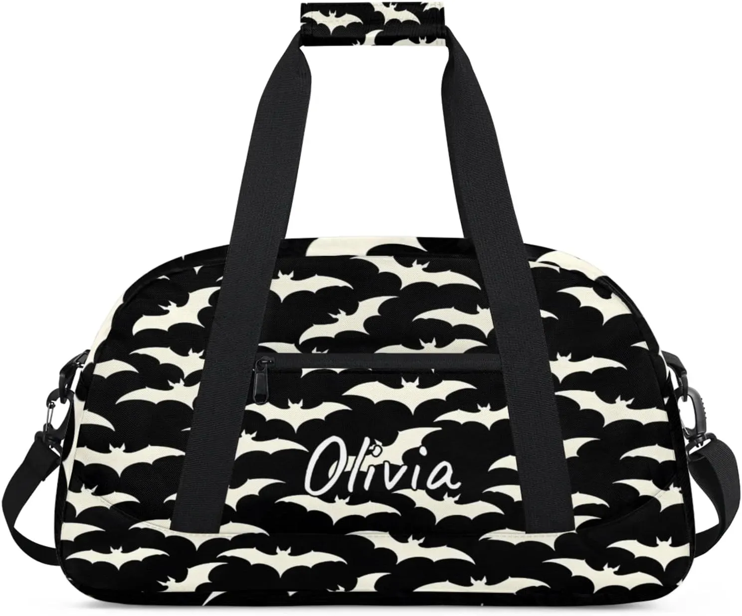 Custom Sports Gym Bag Personalized Name Travel Duffel Bag