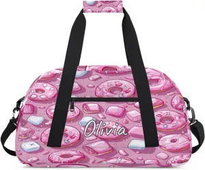 Custom Sports Gym Bag Personalized Name Travel Duffel Bag