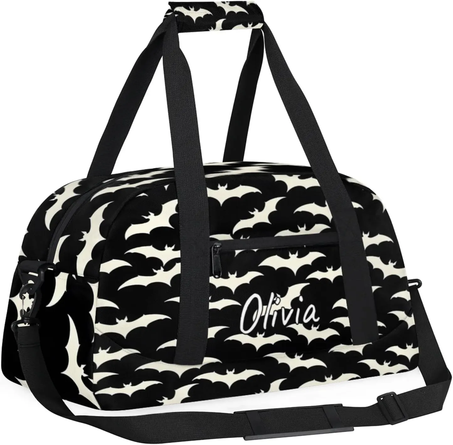 Custom Sports Gym Bag Personalized Name Travel Duffel Bag