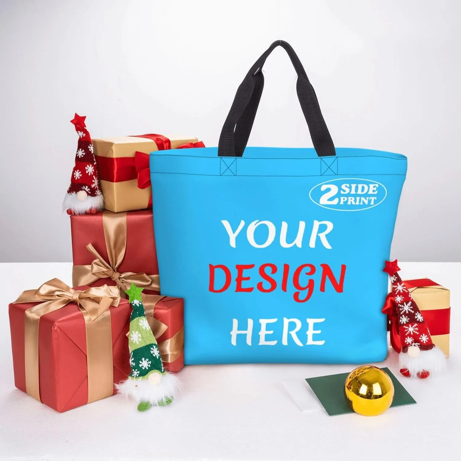 Custom Tote Bags Custom Bag Add Your Design For Business Work Travel Personalized Shoulder Bag