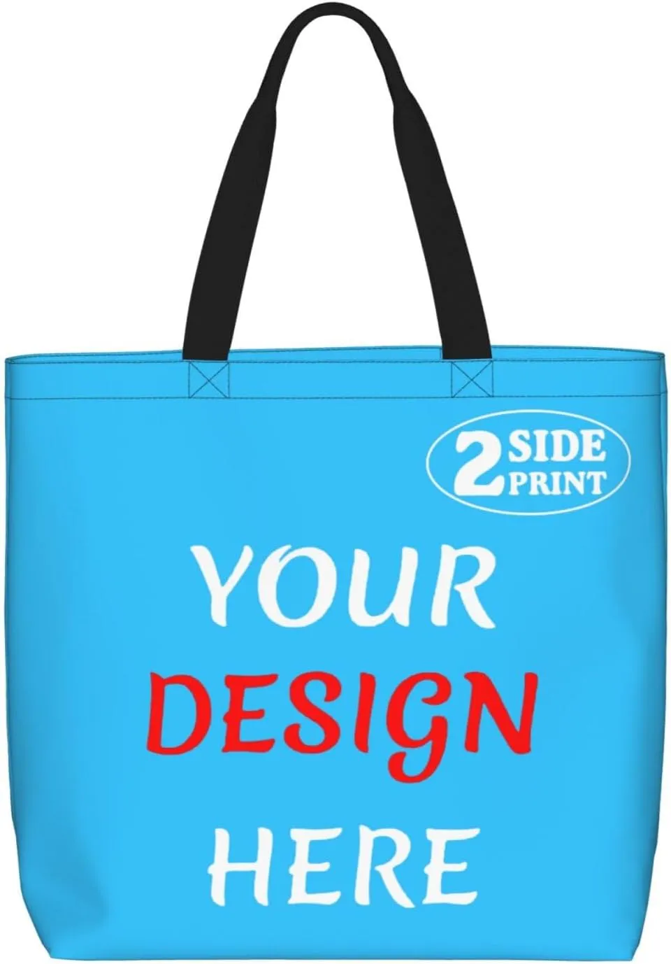Custom Tote Bags Custom Bag Add Your Design For Business Work Travel Personalized Shoulder Bag