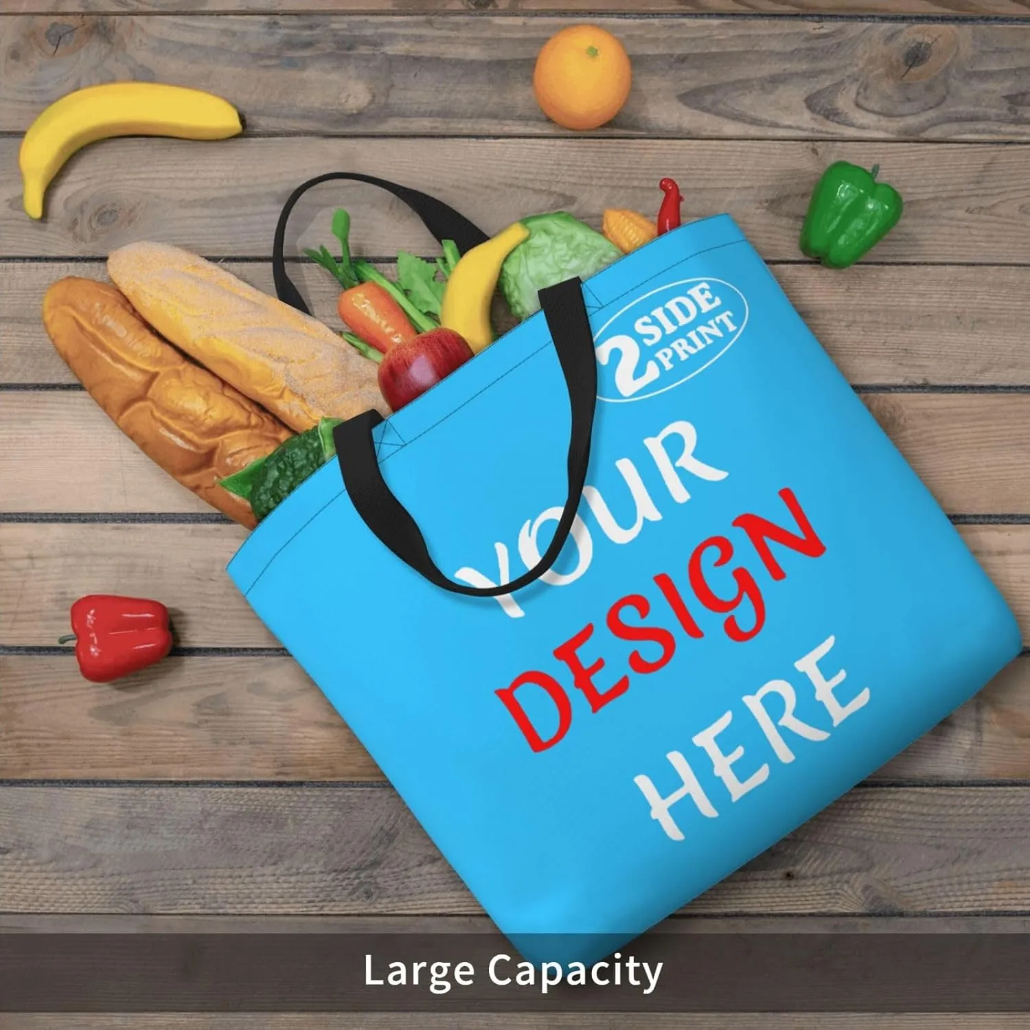 Custom Tote Bags Custom Bag Add Your Design For Business Work Travel Personalized Shoulder Bag