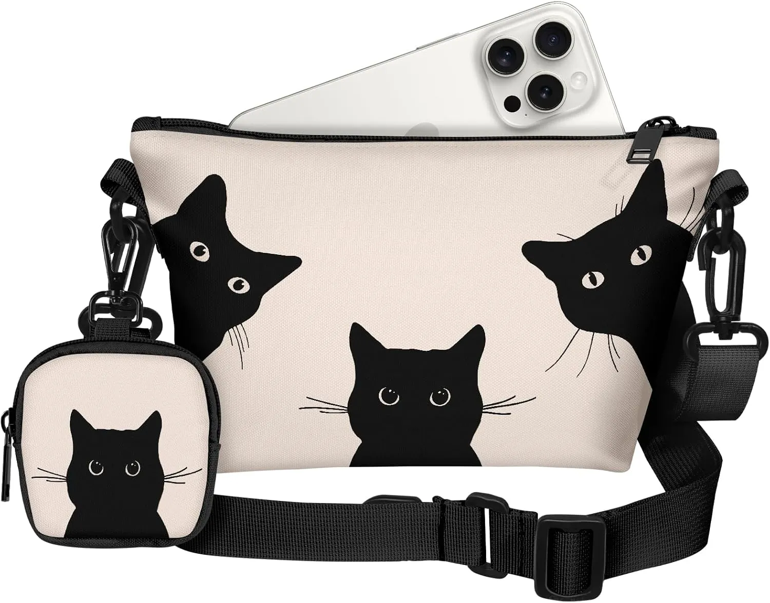Cute Crossbody Bags for Women - Fashion Design Small Cross Body Bag Cell Phone Purse Wallet Shoulder for Girls