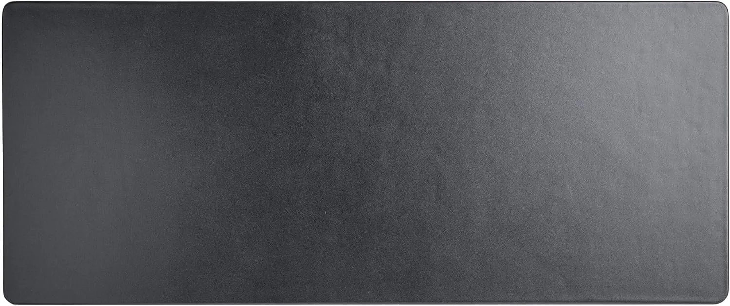Dacasso Black Leather 30" x 12.5" Keyboard/Mouse Desk Mat