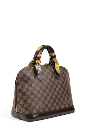 Damier Ebene Alma PM with Handle Wraps