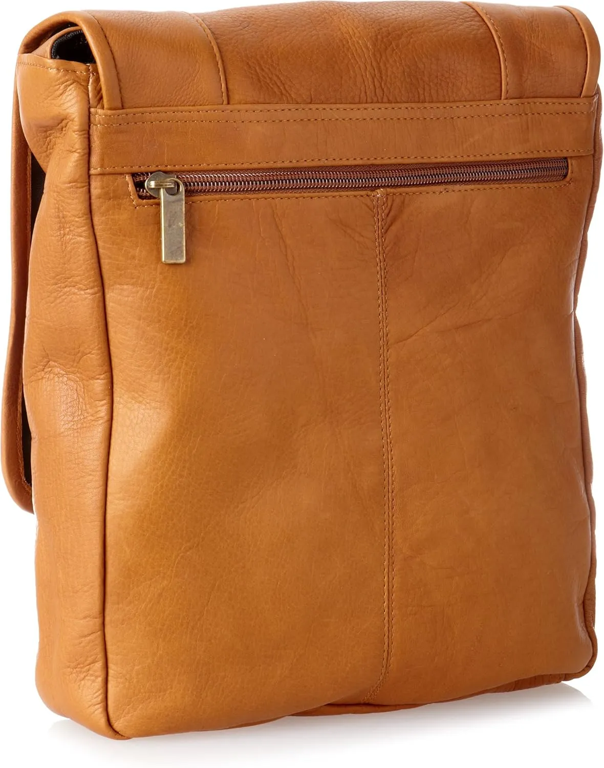 David King & Co. Vertical Mans Bag, Tan, One Size