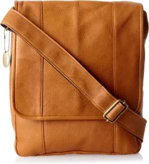 David King & Co. Vertical Mans Bag, Tan, One Size