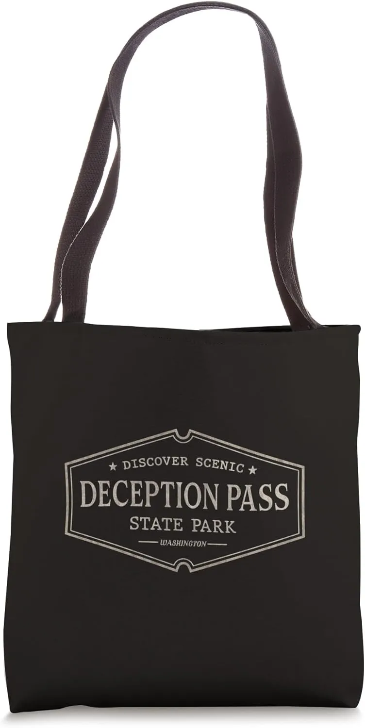 Deception Pass State Park Washington | Scenic Deception Pass Tote Bag