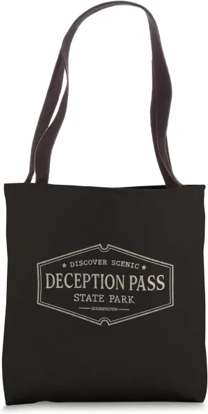 Deception Pass State Park Washington | Scenic Deception Pass Tote Bag