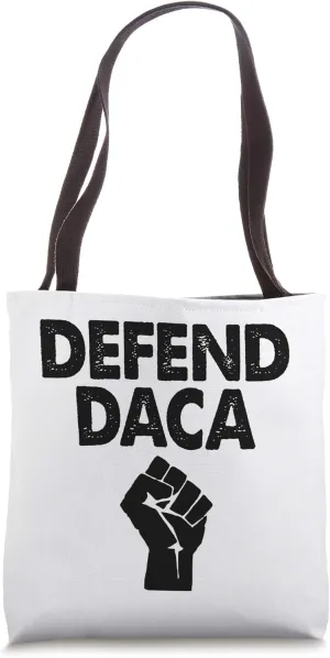 Defend DACA Fist Logo Tote Bag