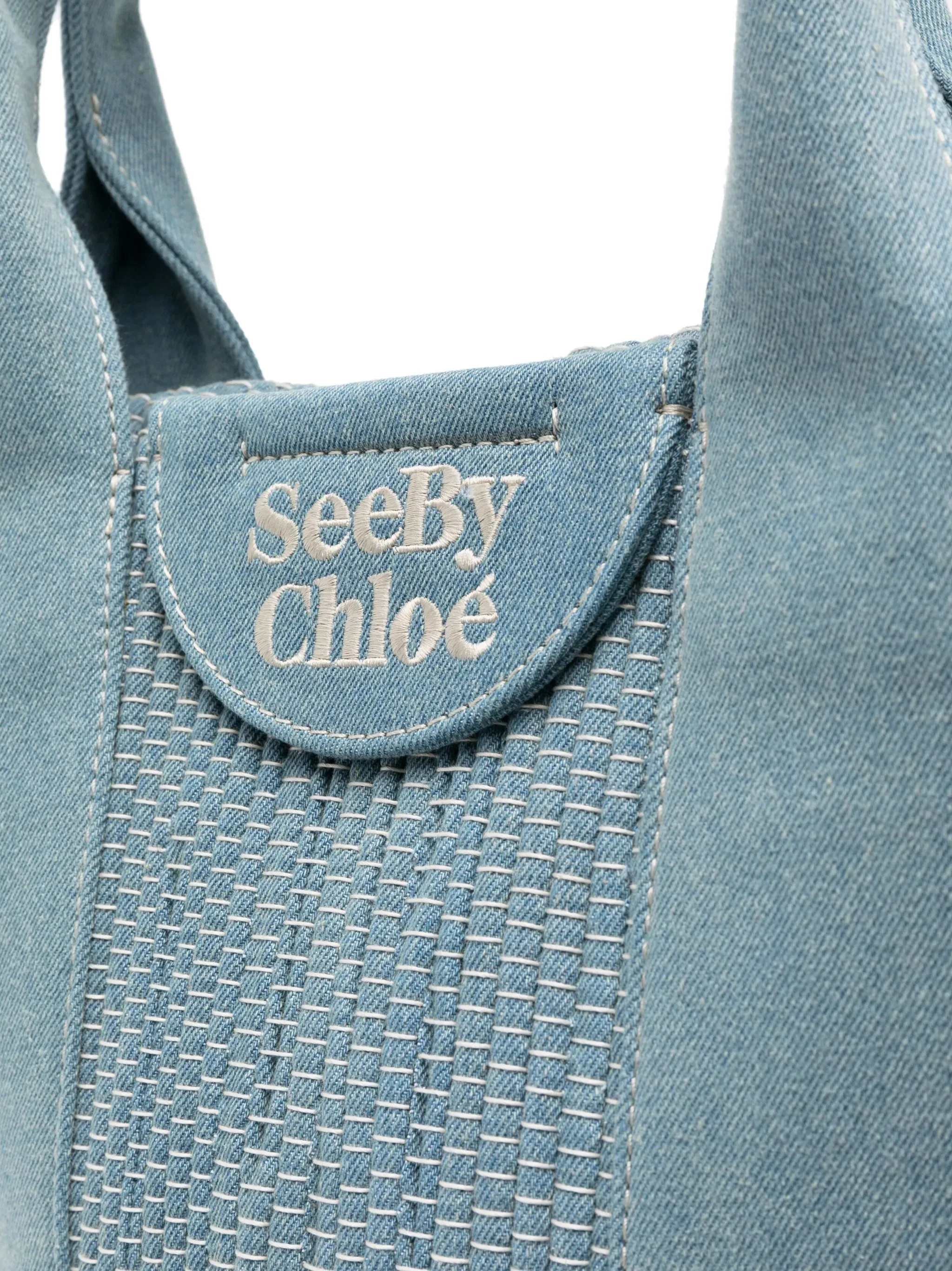 denim Extensive collection tote bag Express delivery medium Laetizia