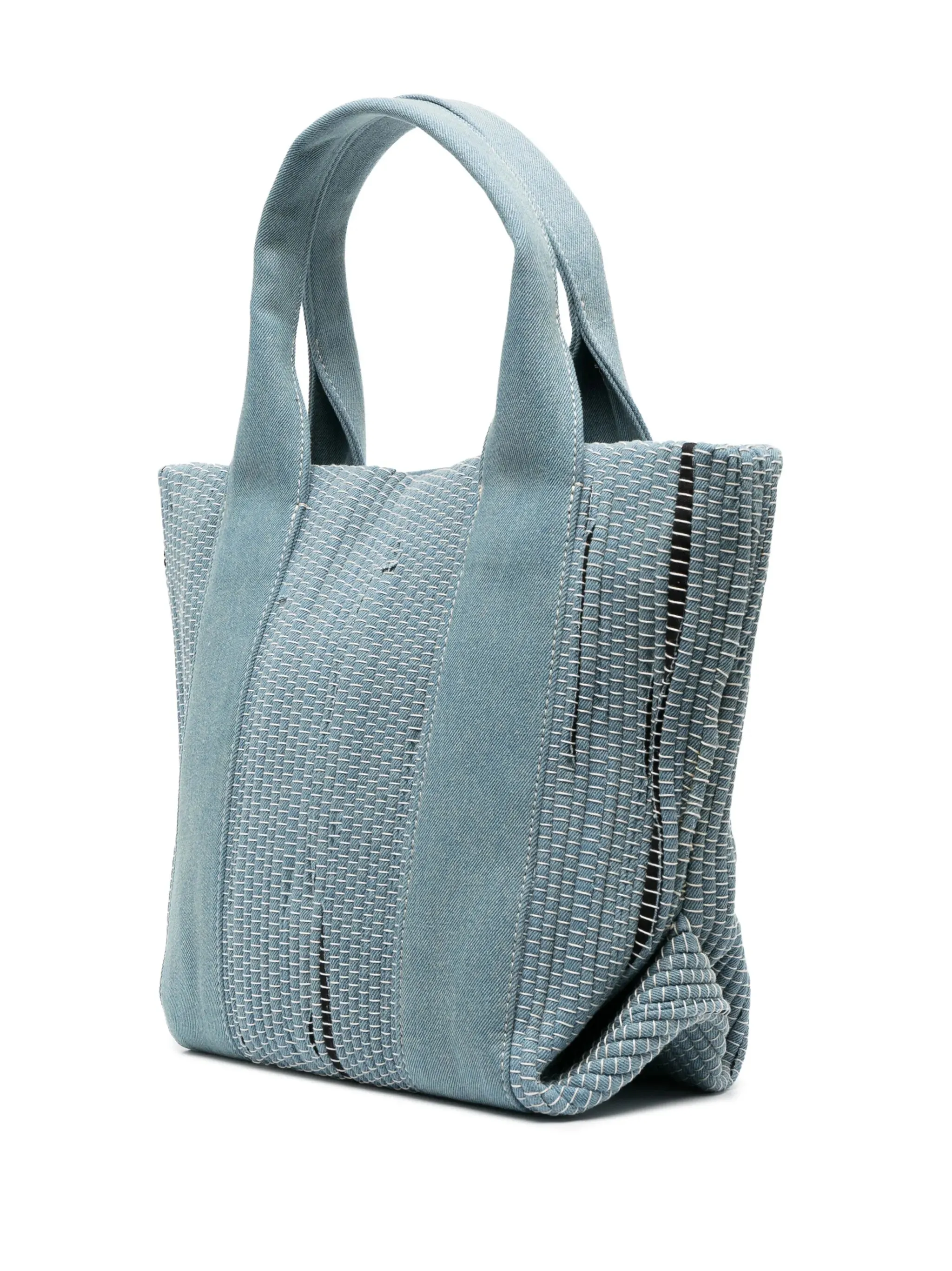 denim Extensive collection tote bag Express delivery medium Laetizia