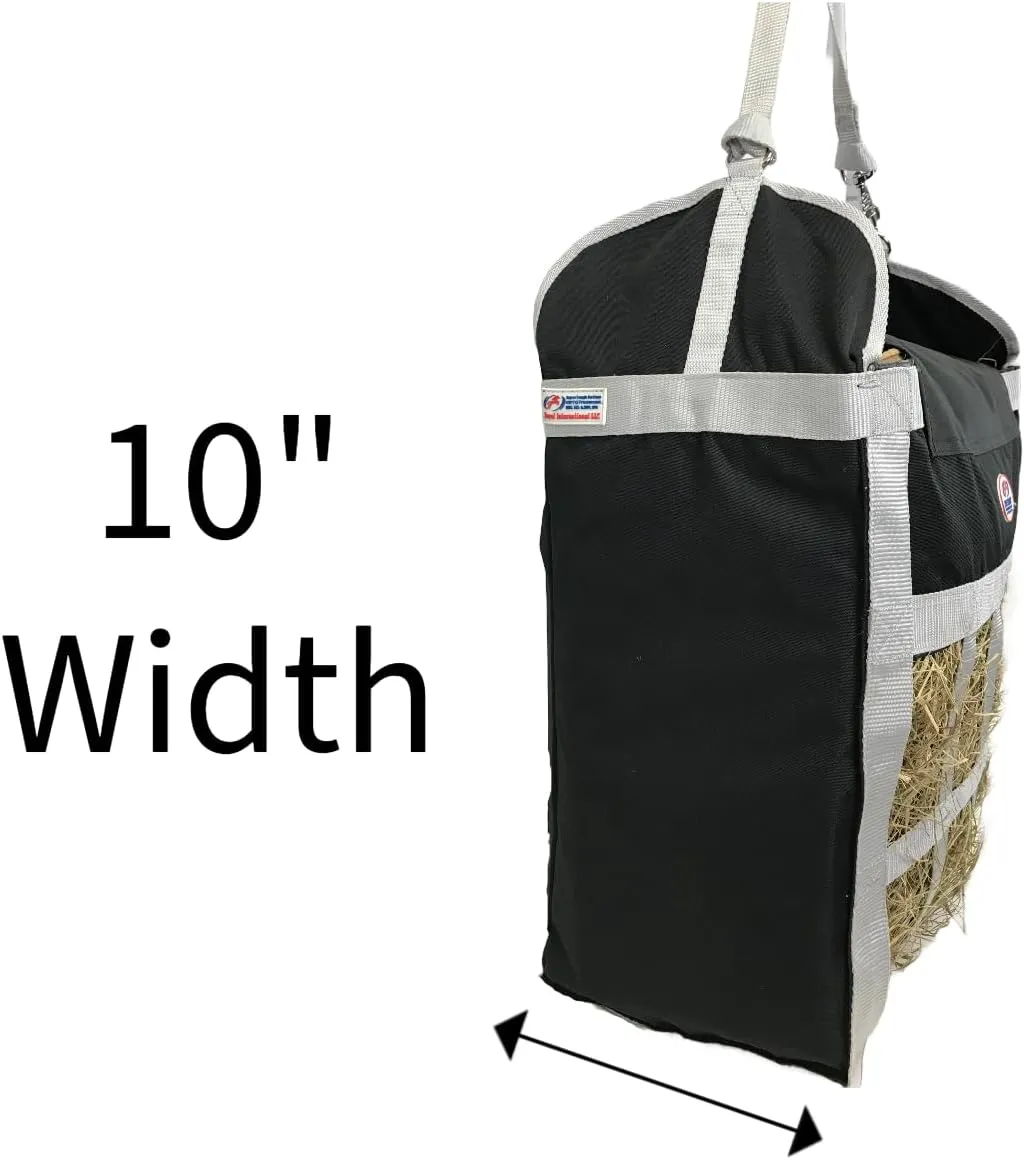 Derby Originals Top Load Hay Bag with Super Tough Bottom and 6 Month Warranty (Pink/Turquoise)