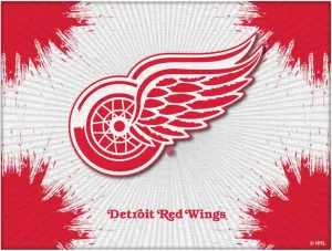 Detroit Red Wings 24" x 32" Officially Licensed Logo Canvas by the Holland Bar Stool Co.